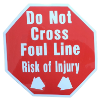 Telefoul Safety Sticker