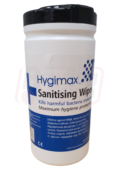 Tub of 200 Antibacterial Hand & Surface Sanitising Wipes