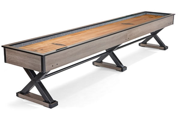 Premier 12ft Shuffleboard - Weathered Oak 2 Piece RRP