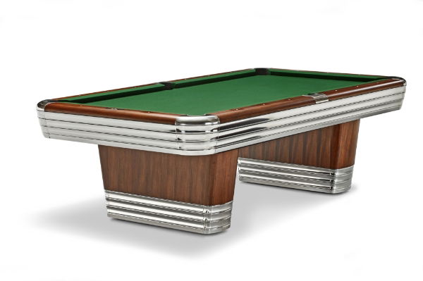 Centennial 9ft Table - Rosewood and Chrome - Gully