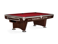 Gold Crown VI Tournament 9ft Table - Walnut/Espresso Gully