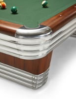 Centennial 9ft Table - Rosewood and Chrome - Gully