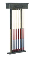 Birmingham Wall Cue Rack - Charcoal RRP