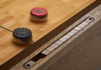 Botanic 12ft Shuffleboard - Rustic Dark Brown - 2 Piece