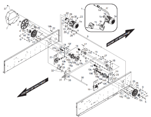 Frame - Drive Assembly