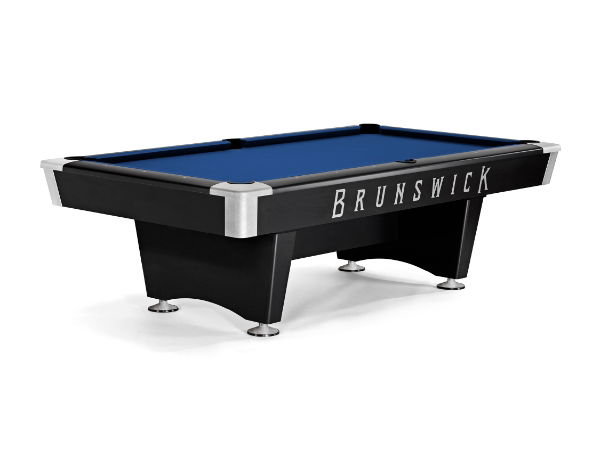 Black Wolf Pro 8ft Table - Matte Black - Pocket