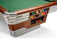 Centennial 9ft Table - Rosewood and Chrome - Gully