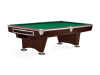 Gold Crown VI 9ft Table - 2 Tone Walnut Espresso - Gully