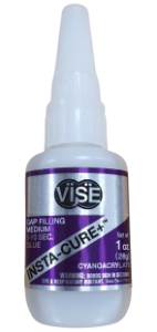 Vise Glue - Insta Cure+ - 1oz Bottle with Pin in Cap