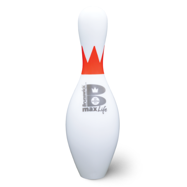 Brunswick Max Life Synthetic Pins - Red Crown - Single