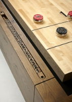 Parsons 14ft Shuffleboard - Natural Dry Oak 2 Piece RRP